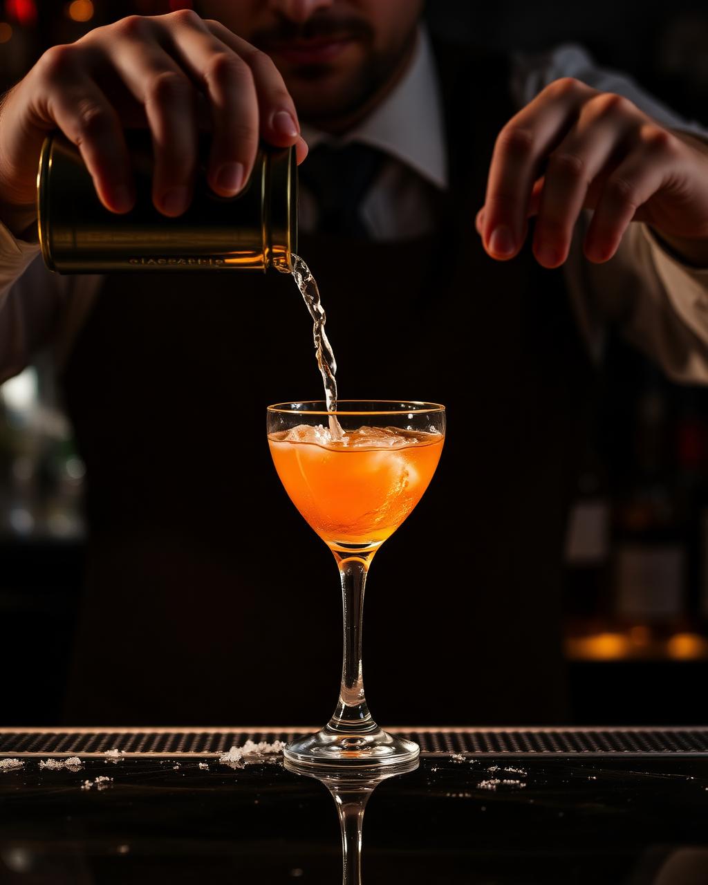 The pour